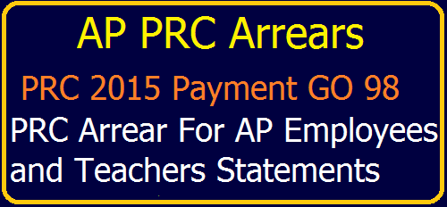 PRC Arrears Payment GO 98 AP PRC Arrears Calculate Software