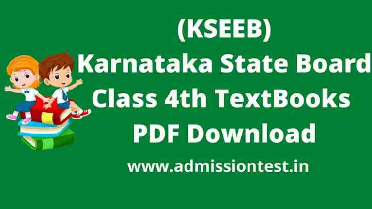 KSEEB class 4th  Textbooks