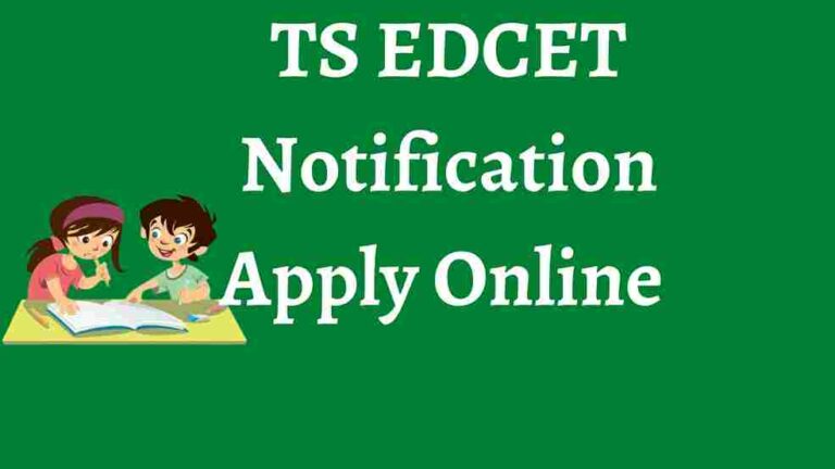 TS EDCET Notification