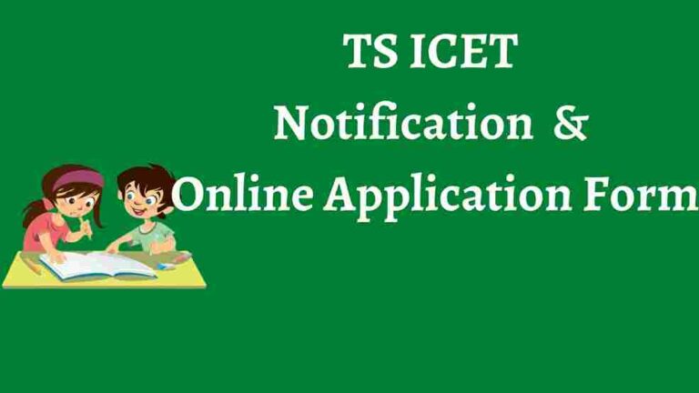 ts icet Notification Download 2023