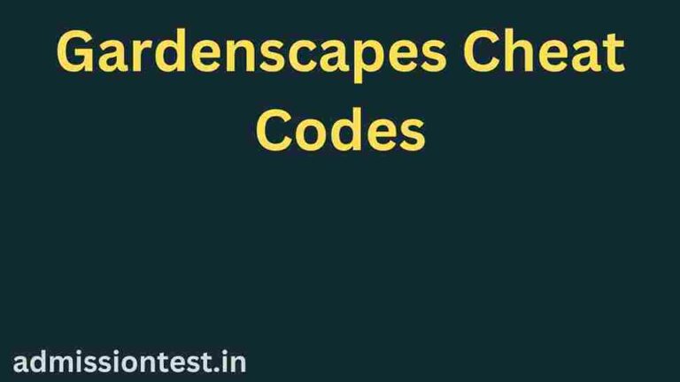 Gardenscapes Cheat Codes