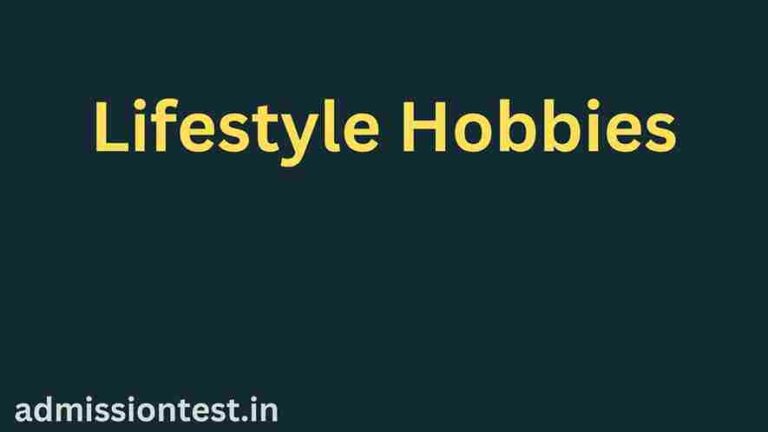 Lifestyle Hobbies