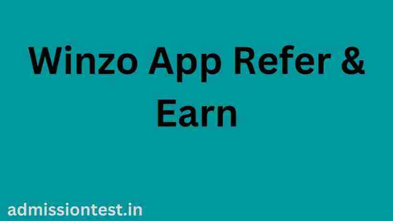 Winzo App Refer & Earn